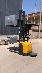 Nuovo Stacker per <span class=keywords><strong>Pallet</strong></span> completamente elettrico con altezza di sollevamento di 6m alimentato a batteria con motore motore e componenti del nucleo della pompa - Product Image 5