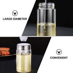 Silicone BBQ Oil Brush with Eco-Friendly Design for Oil and Vinegar Dispensing and Basting - Product Image 2