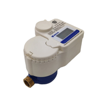 Compteur d'eau intelligent sans fil R400 LoRaWAN IoT avec corps en plastique, personnalisable OEM, protection IP68, précision ISO 4064 Classe B
