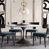 Luminaire suspendu de luxe pour salle à manger villa de style américain Unique Creative Simple Design Foyer Front Desk Bar Counter Glass New
