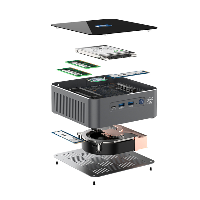 Mini PC 12th Gen CPU I7 12800H/ i7 1260P /I9 12900H Win 10 High performance for gaming