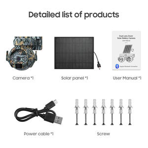 Cámara de Vigilancia Solar Q515 1080P con Detección de Movimiento PIR, Impermeable, para Exteriores, Monitoreo Remoto 4G - Product Image 5