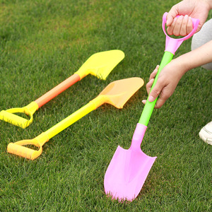 Pelle de plage pour enfants, jouet de pêche au sable en plastique de 50cm, outil de jeu aquatique unisexe pour 2 à 4 ans - Product Image 3