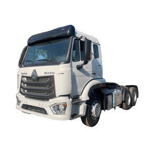 شاحنة جرار هوو NX 6x4 مستعملة بقوة 371 حصان، معيار يورو <span class=keywords><strong>3</strong></span>، تشغيل مستقر، رأس جرار لنقل المقطورات لمسافات طويلة - Product Image 1