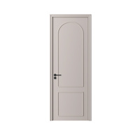 Portes de chambre intérieures en bois massif composite peintes, style français, double battant, pour suite, livraison directe usine