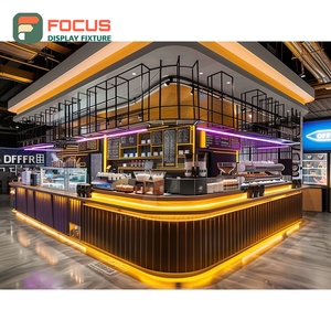 Estante de exhibición de café premium, estantería alta para granos, estante de exhibición de productos de roble natural - Product Image 6