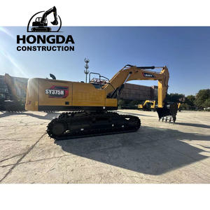 นักแสดงที่มีประสิทธิภาพรถขุดมือสอง Sany 375H เครื่องยนต์ดั้งเดิม2021รุ่น1207ชั่วโมงสำหรับ Sany - Product Image 3