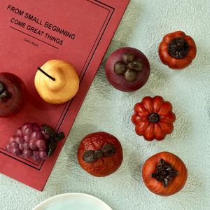 Décorations de fruits sculptées en bois, petits ornements pour la décoration de table à thé de bureau, cadeau artisanal de haute qualité - Product Image 3