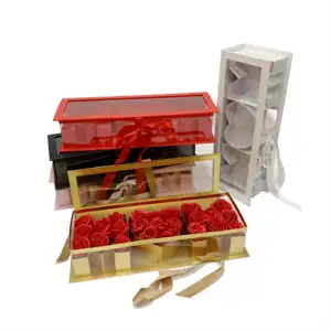 Yoyo Packaging Fenestration Mother'S Day Mom Monogram Flower Gift Box Flower Box Flower Box Fruit