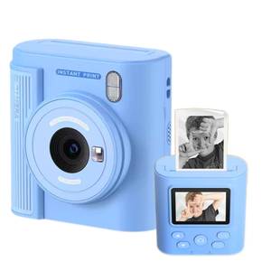 P99 Mini Kinder Sofortbildkamera mit Blitzlicht, Videoaufnahme, 2,0'' Bildschirm, 16-fach Zoom, Spiel- und Musikplayer-Kamera für Kindergeschenke - Product Image 1