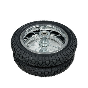 Roue de remplacement pour vélo d'enfant Cheng Jin Vehicles, pneu à rayons pneumatique 12x2.125 pouces, bande de roulement à crampons - Product Image 5