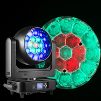 Projecteur LED mobile Rogue R2 Wash 19x25W RGBW 4-en-1 avec effet Aura Zoom Beam Wash pour théâtre, concert et décoration de scène