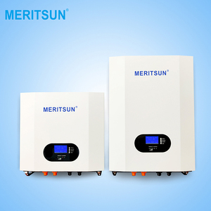 MeritSun เทคโนโลยีใหม่ที่จดสิทธิบัตรพลังงานผนัง10Kwh พลังงานสีเขียว48โวลต์แบตเตอรี่ลิเธียม200Ah UPS ระบบพลังงานแสงอาทิตย์ - Product Image 5