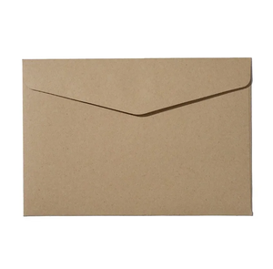 Enveloppe d'emballage d'invitation de <span class=keywords><strong>mariage</strong></span> en papier professionnel texturé bon marché personnalisé Papier kraft durable impression en quatre couleurs - Product Image 1