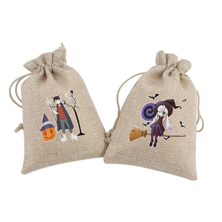 linen drawstring bag