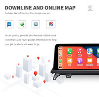Layar Radio Mobil Wireless CarPlay Android Auto Kamera Mundur untuk BMW Seri 3 F30 F31 F20 F22 Layar Sentuh Digital HD 10.25"