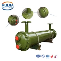 Échangeur de chaleur coquille-tubes résistant à la corrosion pour eau de mer, fabricant de refroidisseurs d'huile hydraulique pour moteurs diesel industriels