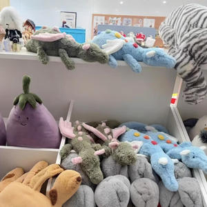 <span class=keywords><strong>Linda</strong></span>, Juguete de Peluche de Dinosaurio de Peluche Corto, Diseño de Matcha y Nieve de Persimón, Ideal para Bebés y Niños Pequeños - Product Image 4