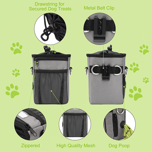 Bolsa de regalo para perros, bolsa de entrenamiento para mascotas con bolsillo de almacenamiento Exterior, juguetes de Snacks - Product Image 5