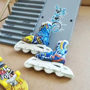 Patins à doigts, chaussures de roller, chaussures de roller à doigts classiques, jeu de bureau, cadeaux de fête - Product Image 6