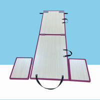 Tapis de Pilates pliable en bois pour la maison avec certification CE