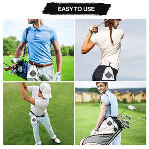 Bolsa de Alta Calidad para Pelotas de Golf con Bordado, Bolsa de Golf de Cuero PU, Accesorios para Golf, Bolsa Personalizada para Objetos de Valor de Golf - Product Image 5