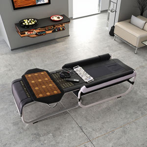 Cama de Masaje de Jade Térmica Pop Relax Korean Master V3 V4 V6 con Piedras Calientes, Terapia de Tracción Lumbar, Calefacción Eléctrica Infrarroja y Cuidado de la Columna - Product Image 1