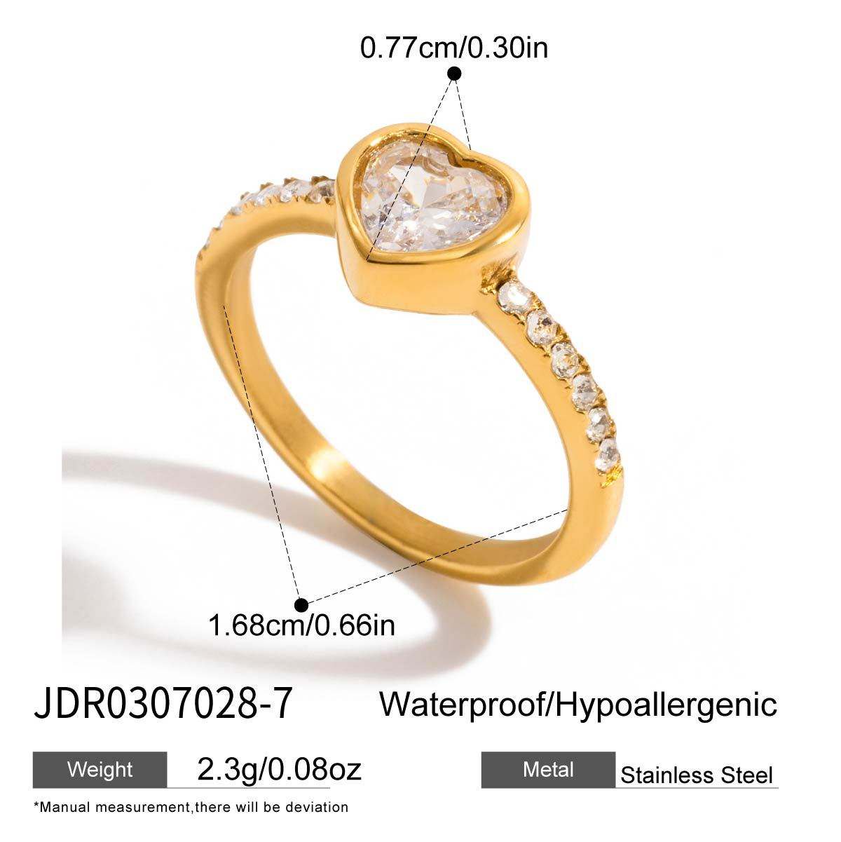 Or PVD 18 carats JDR0307028-7