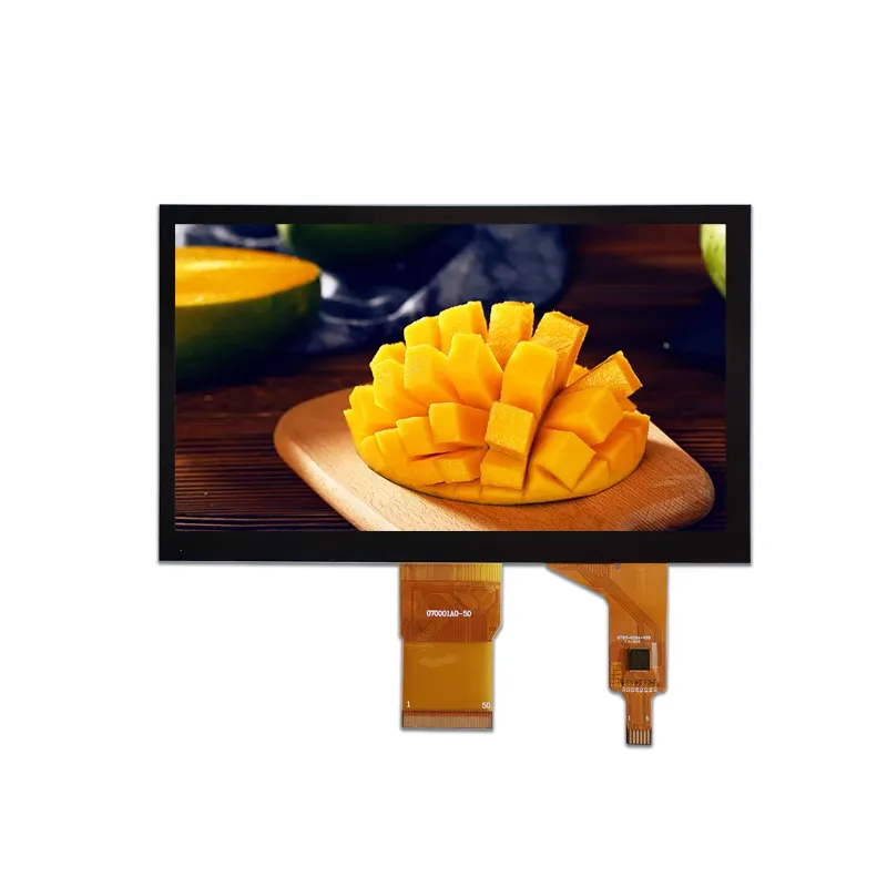 Custom 800*480 dots Display Module Amoled 7 inch Touch Screen Monitors
