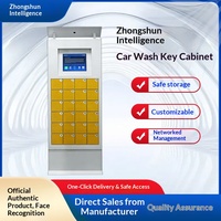 Armoire de stockage de clés pour lavage de voiture en libre-service, approvisionnement direct d'usine, avec 24 compartiments