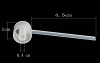 MUB Distributeur de parfum transparent en gros Buse de pulvérisation Presse à pompe en plastique Outils