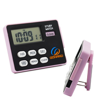 Temporizador digital electrónico personalizado para cocina, cuenta atrás electrónica con despertador