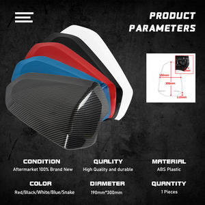 Couverture de carénage de siège arrière de moto XXUN couverture arrière de siège de passager de passager arrière pour Suzuki <span class=keywords><strong>GSX</strong></span>-<span class=keywords><strong>S</strong></span> / <span class=keywords><strong>GSX</strong></span>-R <span class=keywords><strong>125</strong></span> 150 - Product Image 4