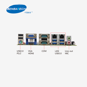 ITX-B75R1 DDR3 8GB Mini Pc Itx <b>Computer</b> <b>Motherboard</b> Price Wifi With 2 Lan 10 USB 6 COM(RS485/422) <b>Computer</b> <b>Motherboard</b> - Product Image 2