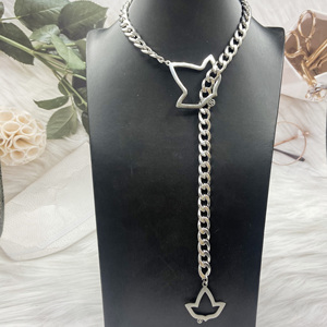 <span class=keywords><strong>Collana</strong></span> alfa Sorority <span class=keywords><strong>con</strong></span> catena di serpente durevole <span class=keywords><strong>rosa</strong></span> verde acero Charm impermeabile greco Chocker gioielli regalo per sorellanza - Product Image 1
