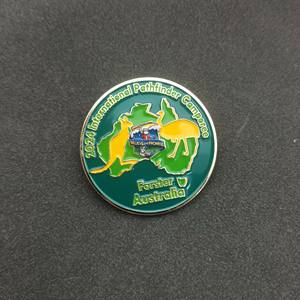 سعر الجملة تصميم مخصص طية صدر معدنية دبوس - Product Image 1