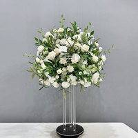 GNW Road Led Fleurs Artificielles DIY Fleur Boule Table Centre de Table Mariage Embrasser Boules Décorer Arrangement de Fleurs