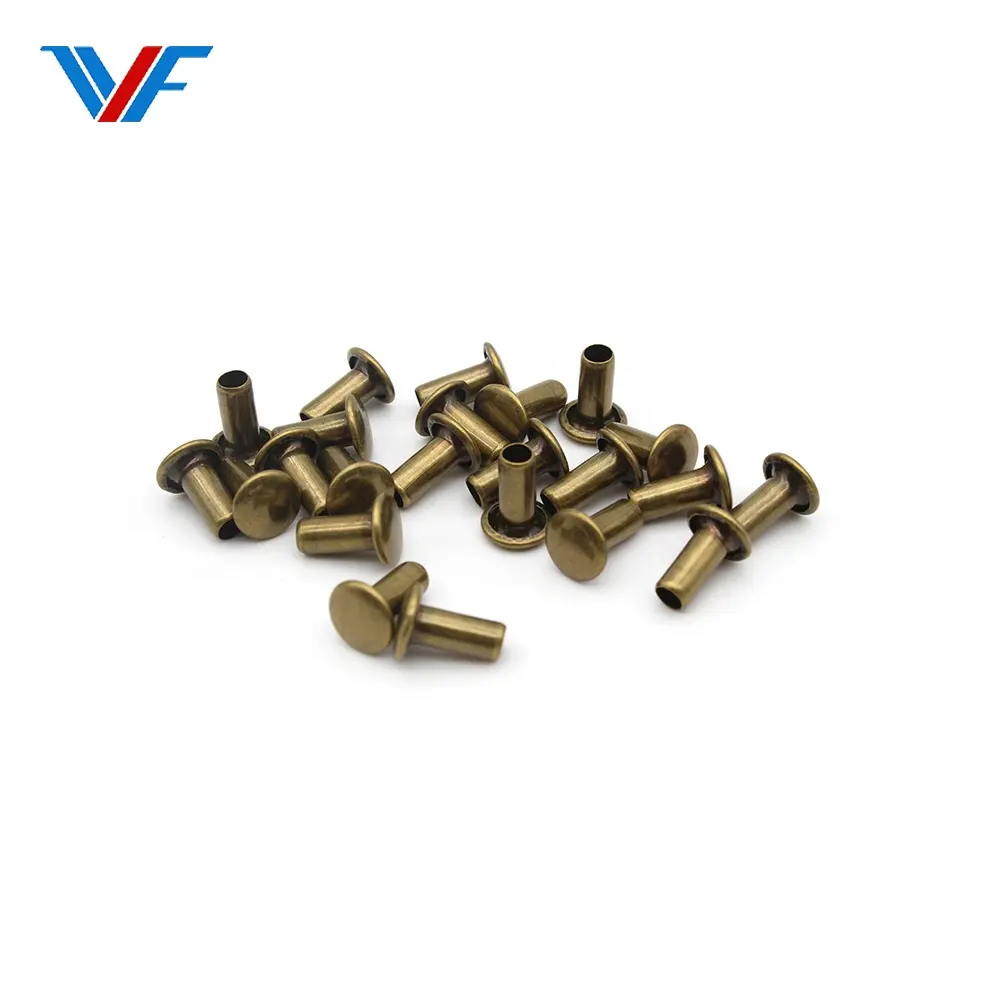 Wholesale Customizable Brass Copper Eyelets Hollow Rivet