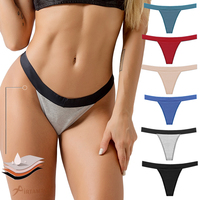 Culottes menstruelles OEM hautement absorbantes en bambou, imperméables, pour filles, sous-vêtements de règles, culotte, string