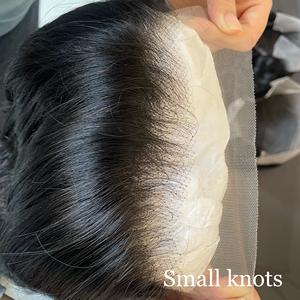 Peluca de Cabello Virgen al por Mayor con Densidad del 200%, Transparente HD para Encaje 13x4, Peluca Frontal de Encaje Larga sin Pegamento para Bebés - Product Image 3