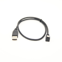 0.3m 90 Degrés Angle USB2.0 Micro Câble Usb 4 Directions