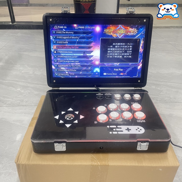 Portable Mini Arcade Machine Coin Operated Classic Retro Game Console for Kids Home Use Classic Retro Arcade Game Cabinetpandora