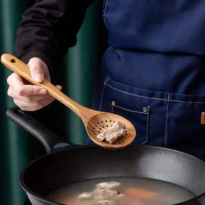 مجموعة ملاعق خشبية Spurtle OEM لأدوات الطهي غير اللاصقة، إكسسوارات المطبخ - Product Image 6