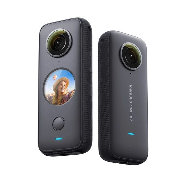 Insta360 One X2 Sport Action Camera 5.7K Video Waterproof to 10M FlowState Stabilization Steady Cam Mode Action Camera