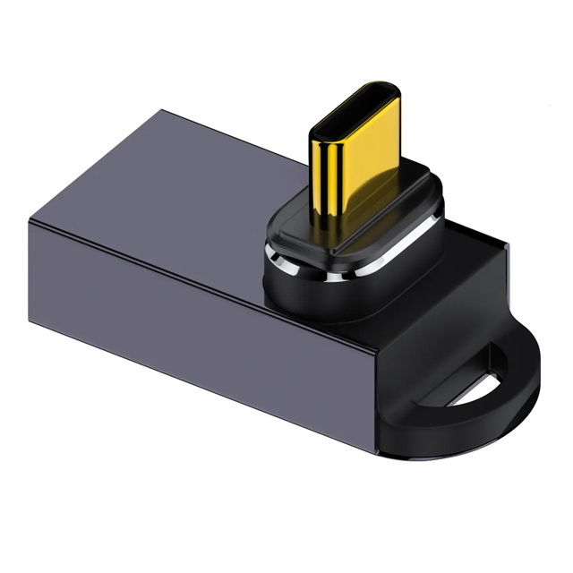 Ultra Strong Magnetic Type C to USB a Adapter 10Gbps USB Faster Phone Laptop Notebook Data Conversion Connector with Indicator