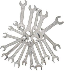 Practical Double Head Wrench Multi Size Stable Torque Hand <b>Spanner</b> for General Mechanical Repair Work - Product Image 2