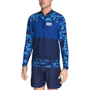 Camisas de Protección Solar con Cierre de 1/4, Manga Larga, UPF 50, Anti-UV, para Pesca - Product Image 5