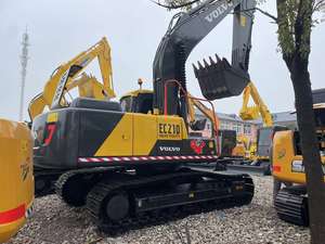 Excavatrice d'occasion VOLVO EC210 en excellent état, multifonctionnelle, haute stabilité, performances élevées, comprend moteur, PLC, pompe à engrenages - Product Image 2