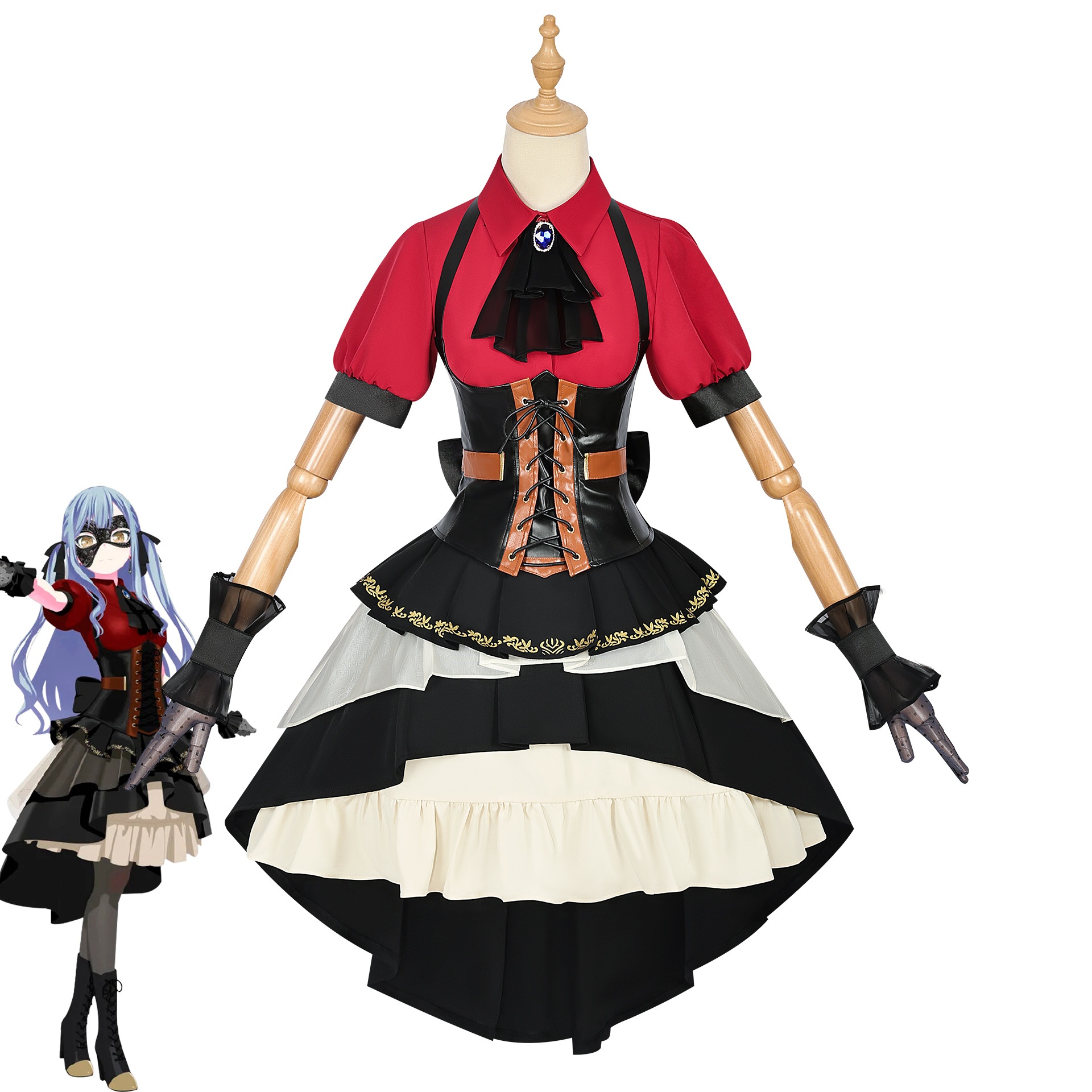 Gooyeh MHA Cosplay Toga Himiko Cosplay Kostuum Schoolmeisje Gooyeh MHA Cosplay Toga Himiko Cosplay Kostuum Schoolmeisje