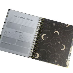 Nouvelle Impression Personnalisée de Carnets de Planification, Journaux et Agendas à Marque Privée, Livres d'Autocollants, Journaux de Tarot, Impression de Livres Reliés par Spirale - Product Image 3